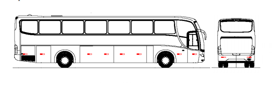 faixa ônibus