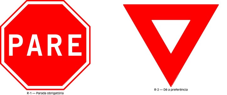 Placas de Transito do Brasil